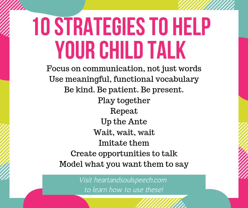 Help improve your baby's speech development